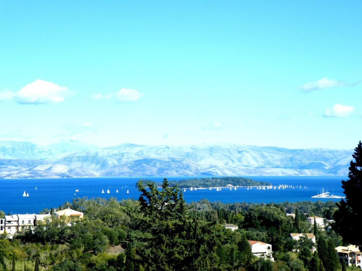 Stone Studio In Nature With View To Corfu Town! Evropouloi Εξωτερικό φωτογραφία