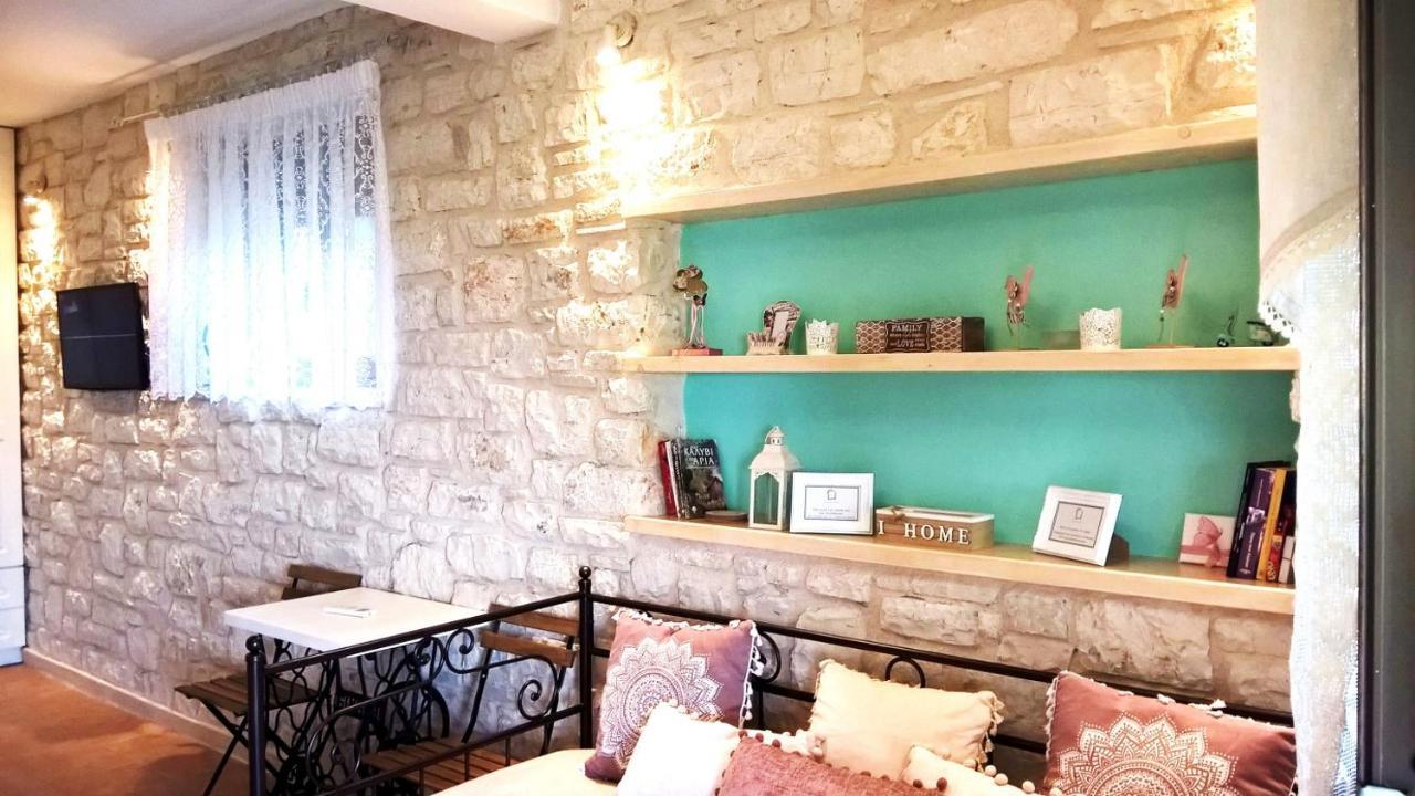 Stone Studio In Nature With View To Corfu Town! Evropouloi Εξωτερικό φωτογραφία