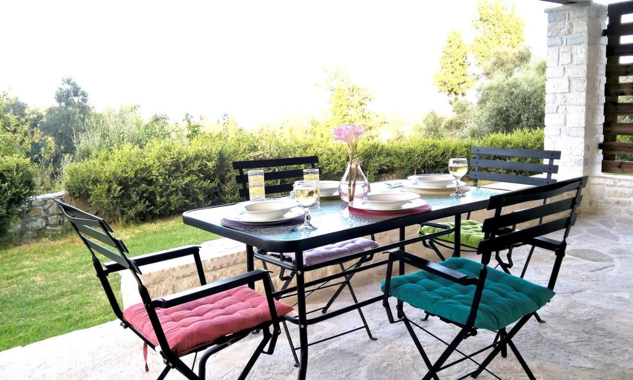 Stone Studio In Nature With View To Corfu Town! Evropouloi Εξωτερικό φωτογραφία