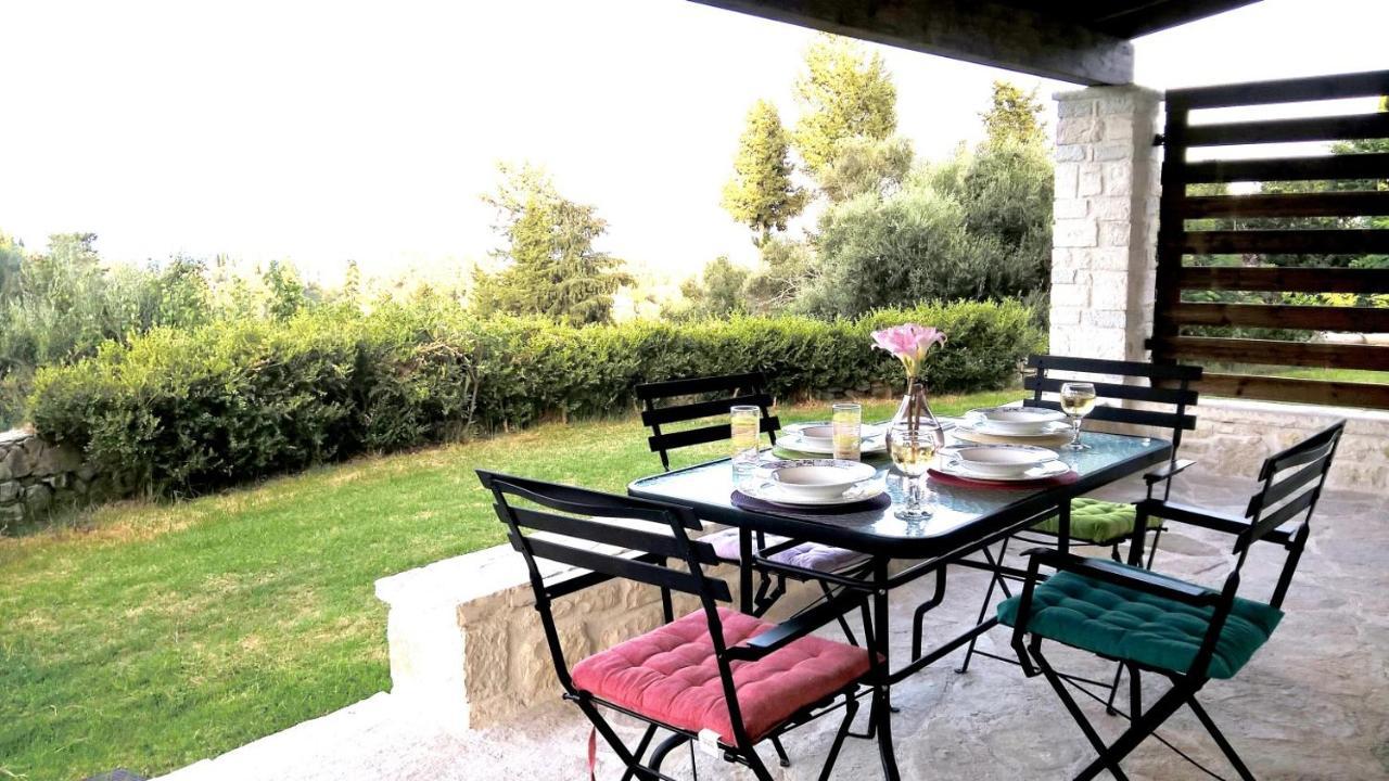 Stone Studio In Nature With View To Corfu Town! Evropouloi Εξωτερικό φωτογραφία
